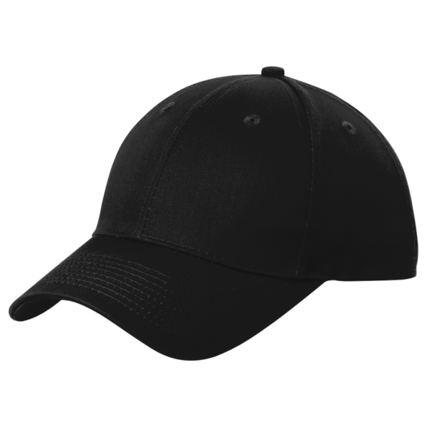 Port Authority Easy Care Cap, Black, Left Side view
