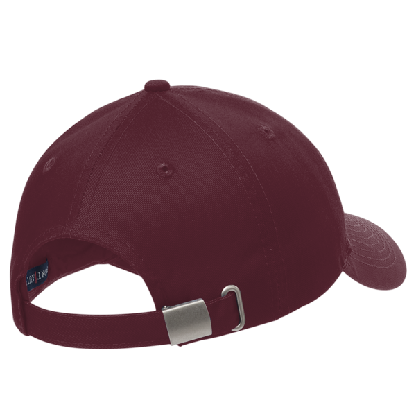 Port Authority Easy Care Cap, Burgundy, Back view