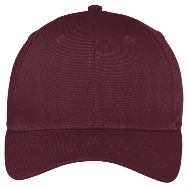 Port Authority Easy Care Cap, Burgundy, Front view