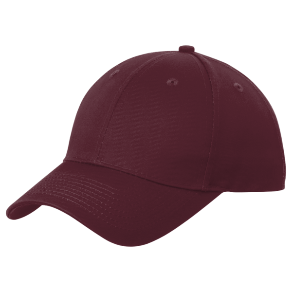 Port Authority Easy Care Cap, Burgundy, Left Side view