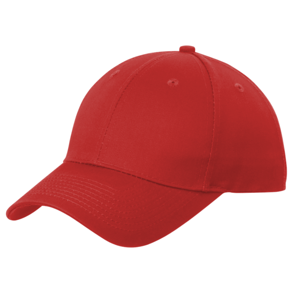 Port Authority Easy Care Cap, Red, Left Side view