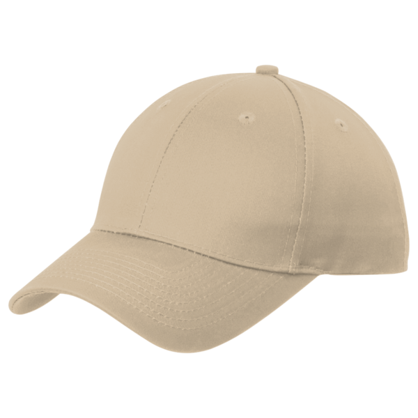 Port Authority Easy Care Cap, Stone, Left Side view