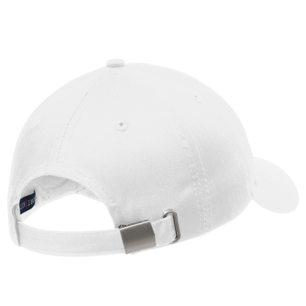 Port Authority Easy Care Cap, White, Back view