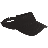 Port Authority Enzyme Wash Fashion Visor, Black, Right Side view