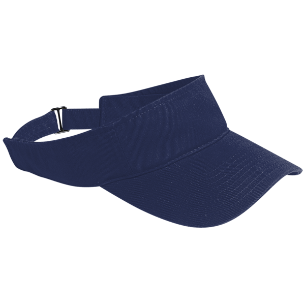 Port Authority Enzyme Wash Fashion Visor, Classic Navy, Right Side view