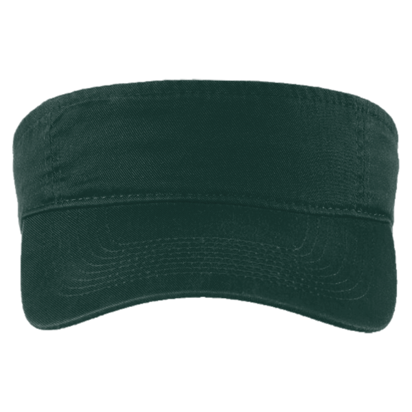 Port Authority Fashion Visor, Hunter, Front view