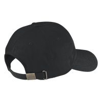 Port Authority Fine Twill Cap, Black, Back view