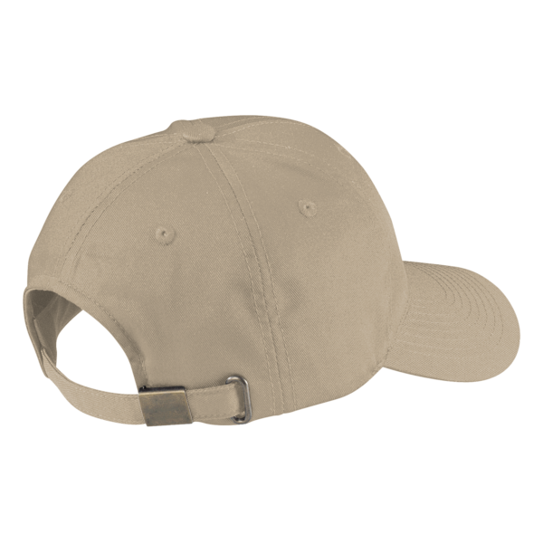Port Authority Fine Twill Cap, Khaki, Back view