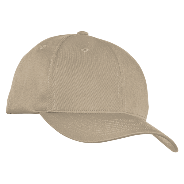 Port Authority Fine Twill Cap, Khaki, Right Side view