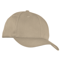 Port Authority Fine Twill Cap, Khaki, Right Side view