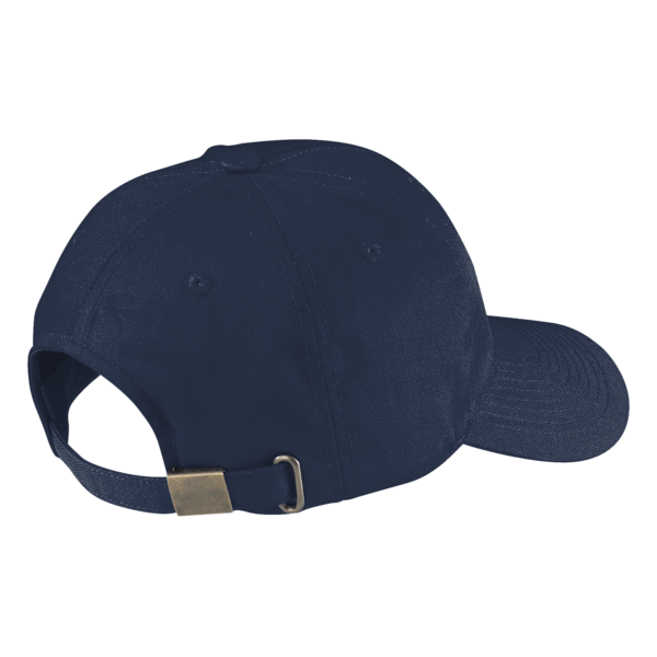 Port Authority Fine Twill Cap, Navy, Back view