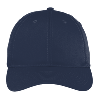 Port Authority Fine Twill Cap, Navy, Front view
