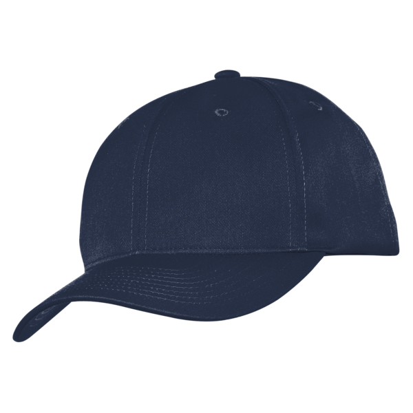 Port Authority Fine Twill Cap, Navy, Left Side view