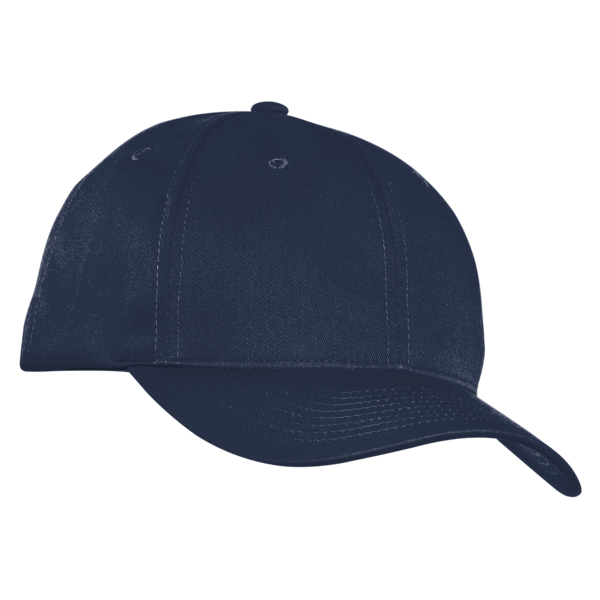 Port Authority Fine Twill Cap, Navy, Right Side view