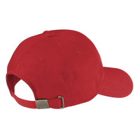 Port Authority Fine Twill Cap, Red, Back view