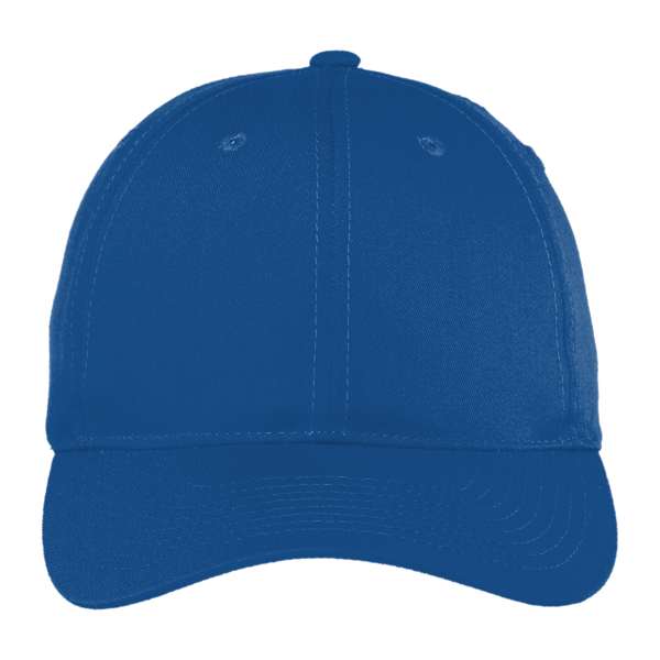 Port Authority Fine Twill Cap, Royal, Front view