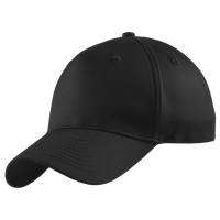 Port Authority Five Panel Twill Cap, Black, Left Side view
