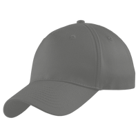 Port Authority Five Panel Twill Cap, Charcoal, Left Side view