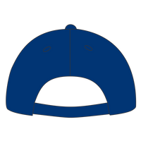 Port Authority Five Panel Twill Cap, Royal, Back view