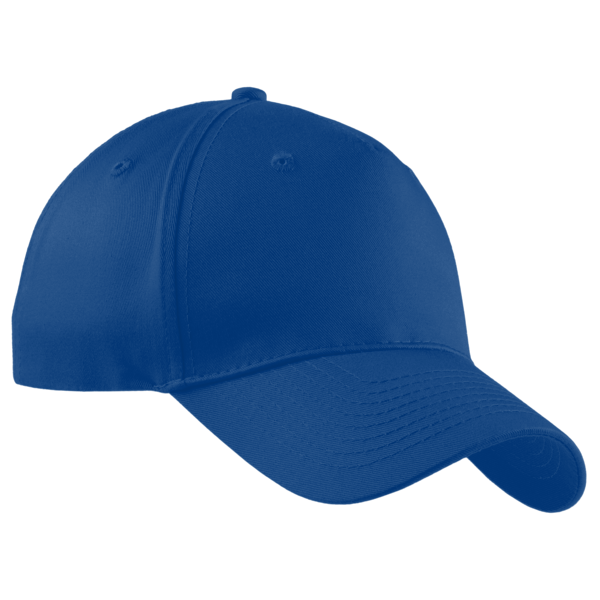 Port Authority Five Panel Twill Cap, Royal, Right Side view