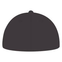 Port Authority Flexfit ® Cotton Twill Cap, Black, Back view