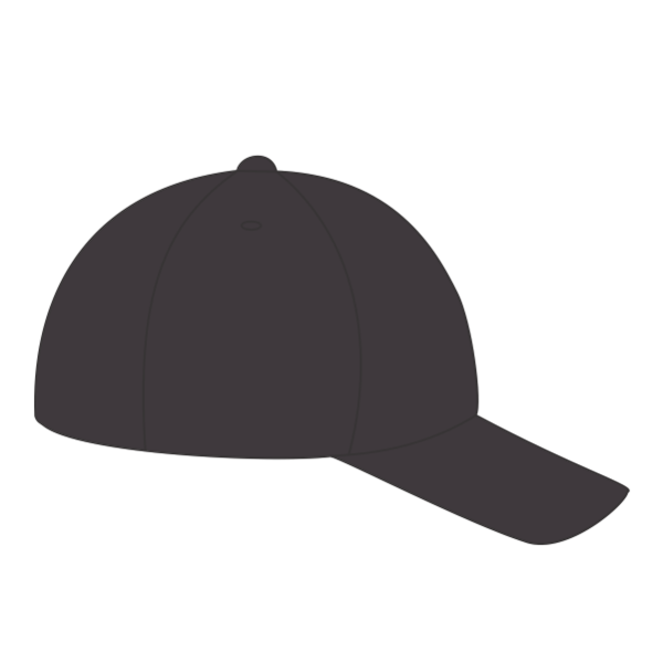 Port Authority Flexfit ® Cotton Twill Cap, Black, Right Side view