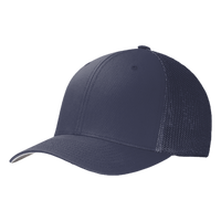 Port Authority Flexfit ® Mesh Back Cap, True Navy / True Navy, Left Side view