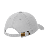 Port Authority Garment Washed Cap, Chrome, Back view