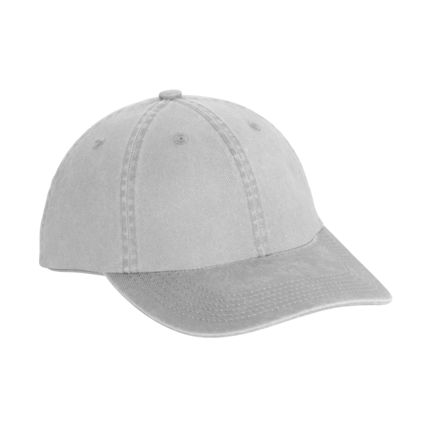 Port Authority Garment Washed Cap, Chrome, Right Side view