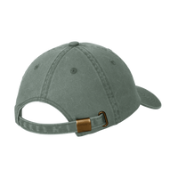 Port Authority Garment Washed Cap, Green, Back view