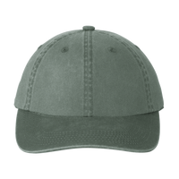 Port Authority Garment Washed Cap, Green, Front view