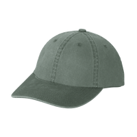 Port Authority Garment Washed Cap, Green, Left Side view