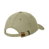 Port Authority Garment Washed Cap, Khaki, Back view