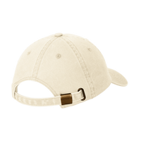 Port Authority Garment Washed Cap, Stone, Back view