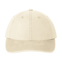 Port Authority Garment Washed Cap, Stone, Front view