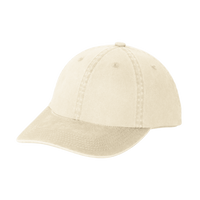 Port Authority Garment Washed Cap, Stone, Left Side view