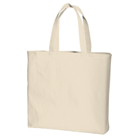Port Authority Ideal Twill Convention Tote, Natural, Back view