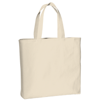 Port Authority Ideal Twill Convention Tote, Natural, Front view