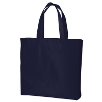 Port Authority Ideal Twill Convention Tote, Navy, Back view