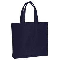 Port Authority Ideal Twill Convention Tote, Navy, Front view