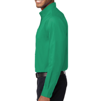 Port Authority Long Sleeve Easy Care Shirt, Court Green / Court Green, Left Sleeve view