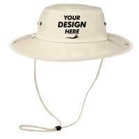 Port Authority Outback Hat, Canvas / Canvas, Front view, Mockup