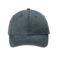 Port Authority Pigment Dyed Cap, Graphite, Front view