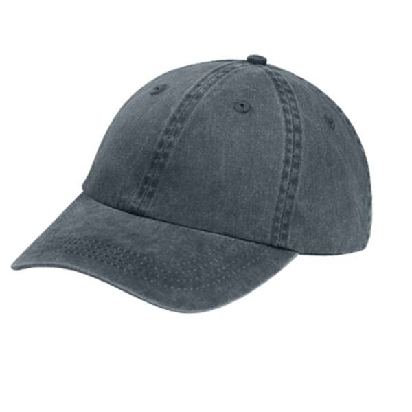 Port Authority Pigment Dyed Cap, Graphite, Left Side view