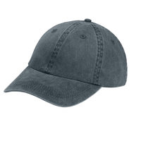 Port Authority Pigment Dyed Cap, Graphite, Left Side view