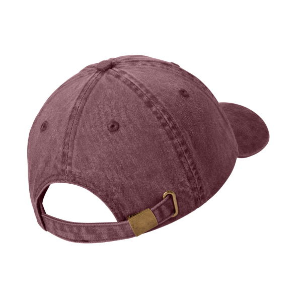 Port Authority Pigment Dyed Cap, Maroon, Back view