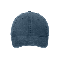 Port Authority Pigment Dyed Cap, Navy, Front view