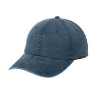 Port Authority Pigment Dyed Cap, Navy, Left Side view