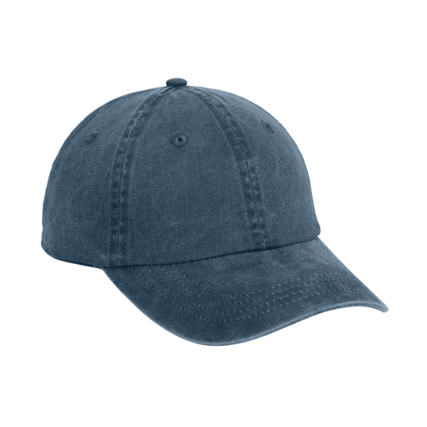 Port Authority Pigment Dyed Cap, Navy, Right Side view