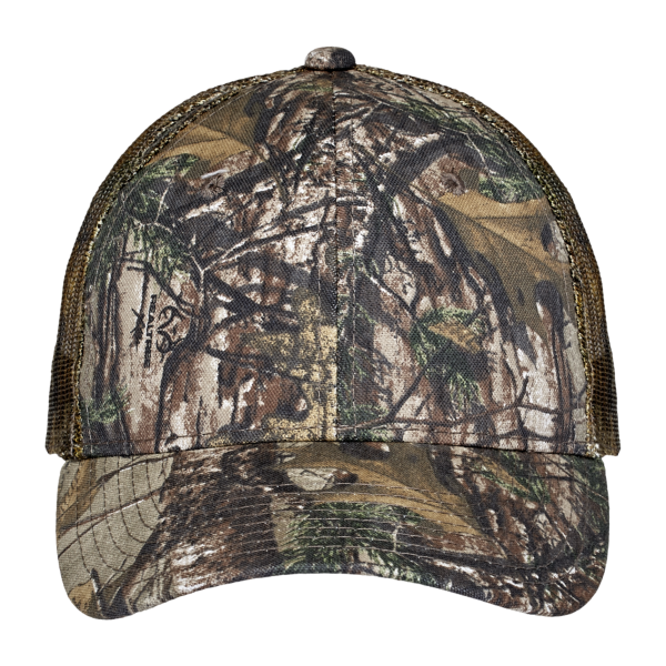 Port Authority Pro Camouflage Series Cap with Mesh Back, Realtree Xtra / Realtree Xtra, Front view